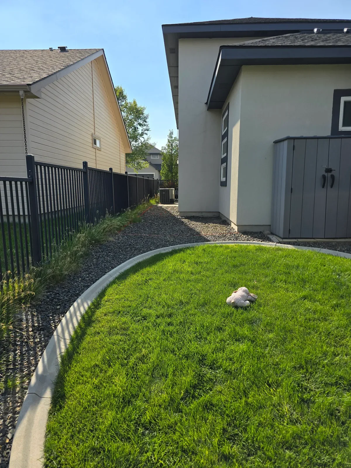 Professional flower bed edging and maintenance in Nampa Idaho